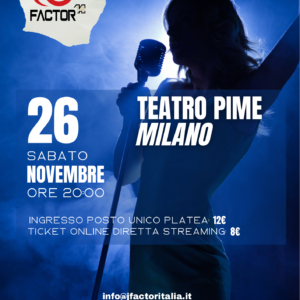J-Factor 14 - Ingresso Teatro